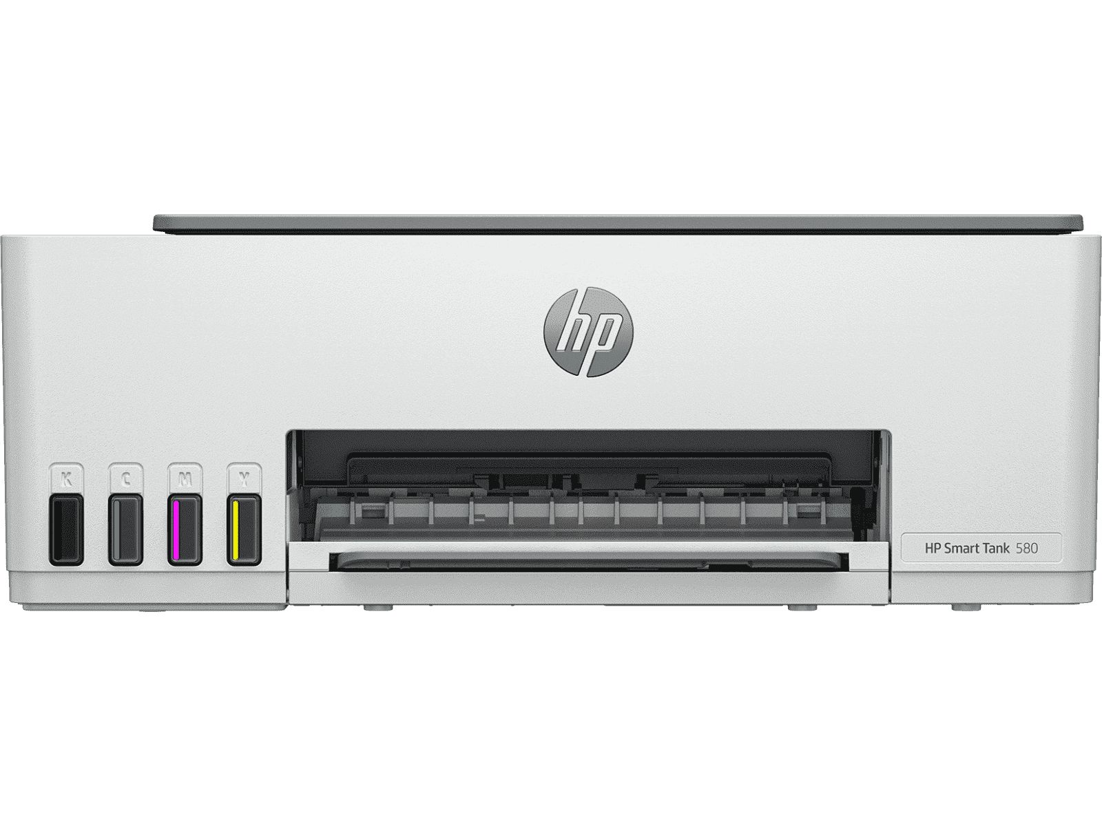 Imprimanta multifunctionala inkjet monocrom HP Smart Tank 580, A4, USB 2.0, Wi-Fi, 20 ppm