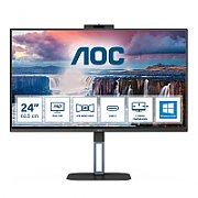 Monitor 23.8 inch LED AOC 24V5CW/BK 1920 x 1080 pixeli, 75 Hz, 4 ms, Negru