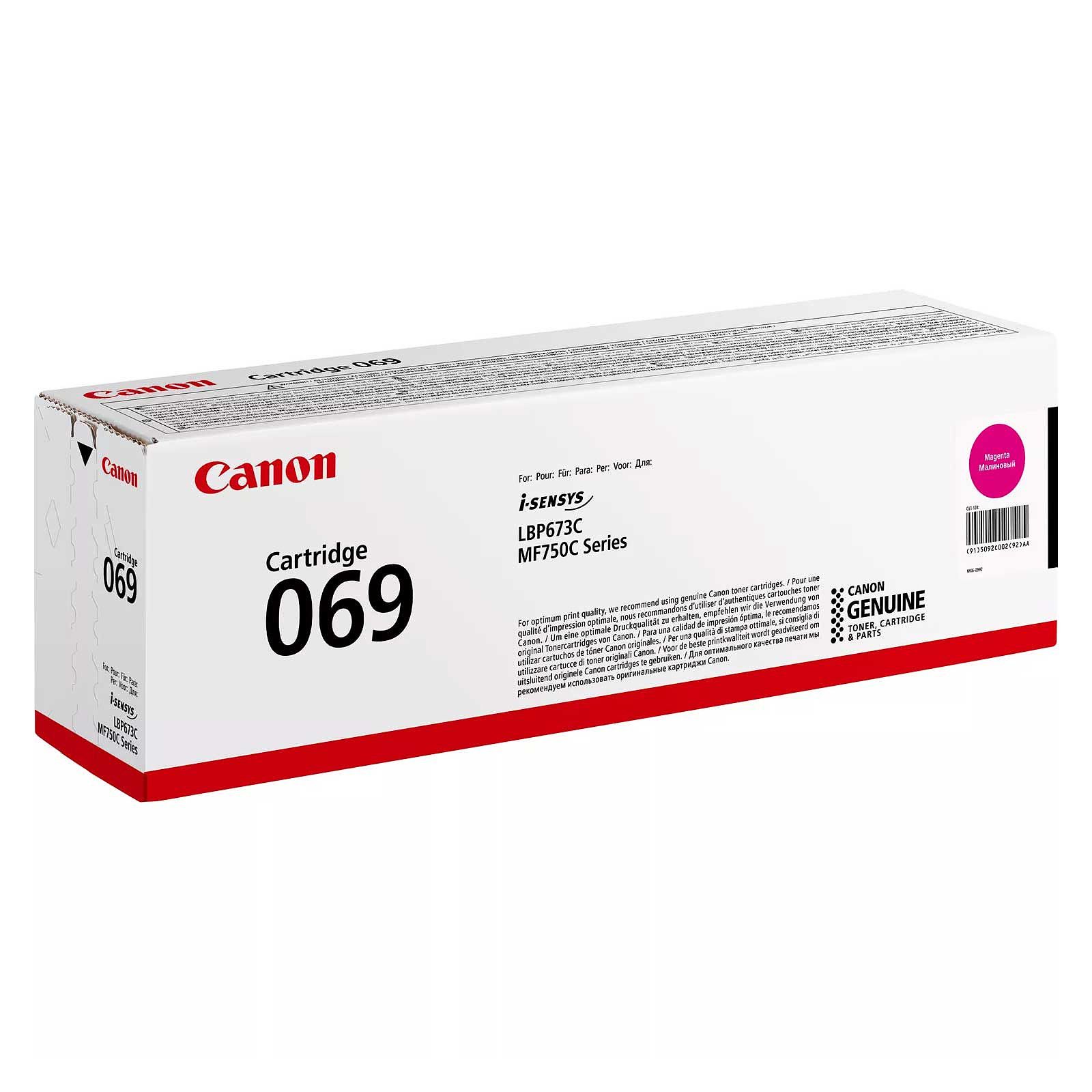 Cartus toner Canon 5096C002AA ,Magenta ,5500 pagini ,Original (CRG069HM)