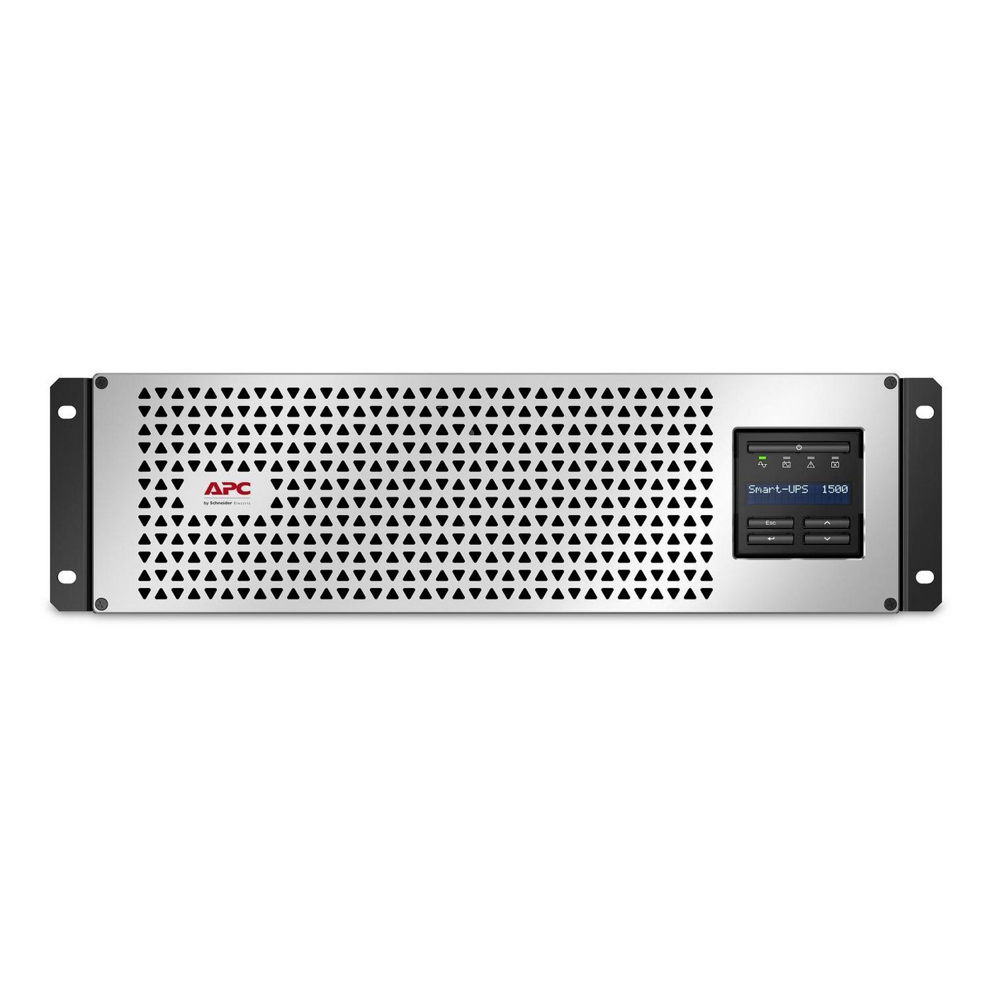 UPS APC SMTL1500RMI3UC, 1500 VA, 1350 W, cu management, line-interactive, 6x C13, 1x C14, 1x USB, Lithium-ion, LCD, Rack 3U, Negru
