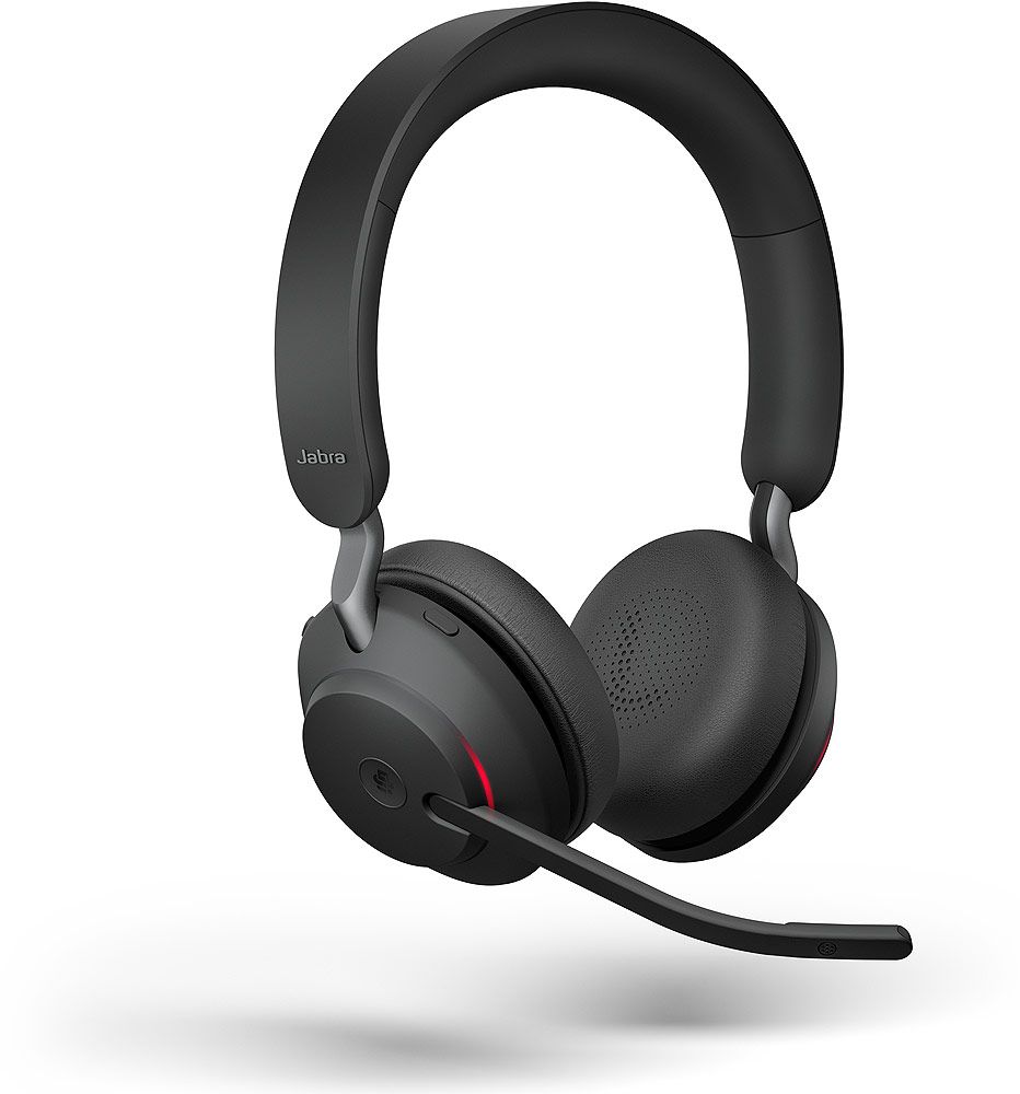JABRA Evolve2 65 Link380c MS Stereo Stand Black