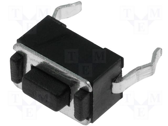 Microcontact 2 pins 3.5X6mm height 5mm from the PCB
Packaging: bulk 1 pc.