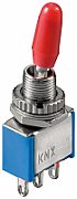 ON-ON switch, 3 pins 250V 3A
- dimensions: 13x7x10mm
Packaging: bulk 1 pc.