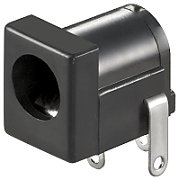 Female DC plug 5.5x2.5mm mountable on wiring
Packaging: bulk 1 pc.