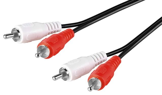 Audio cable 5m 2 x RCA male to 2 x RCA male
CABLE-452
KPO2610
Packaging: bulk 1 pc.