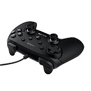 Trust GXT 541 Muta Wired controller pentru PC    Features Mobile phone mount no Software no   Control Controls 8-way, directional pad, A, B, X, L1, L2, L3, R1, R2, R3, select, start Number of buttons 15 Shoulder buttons yes Programmable buttons no Trigger buttons yes Pressure sensitive buttons no