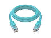 Patchcord SFTP RJ45-RJ45 Cat.6A, 1m, albastru,  SFTP-6A-1-BL