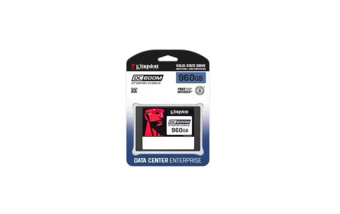 SSD server Kingston DC600M 960 GB, 2.5 inch, SATA 6G, 3D TLC, 1.0 DWPD