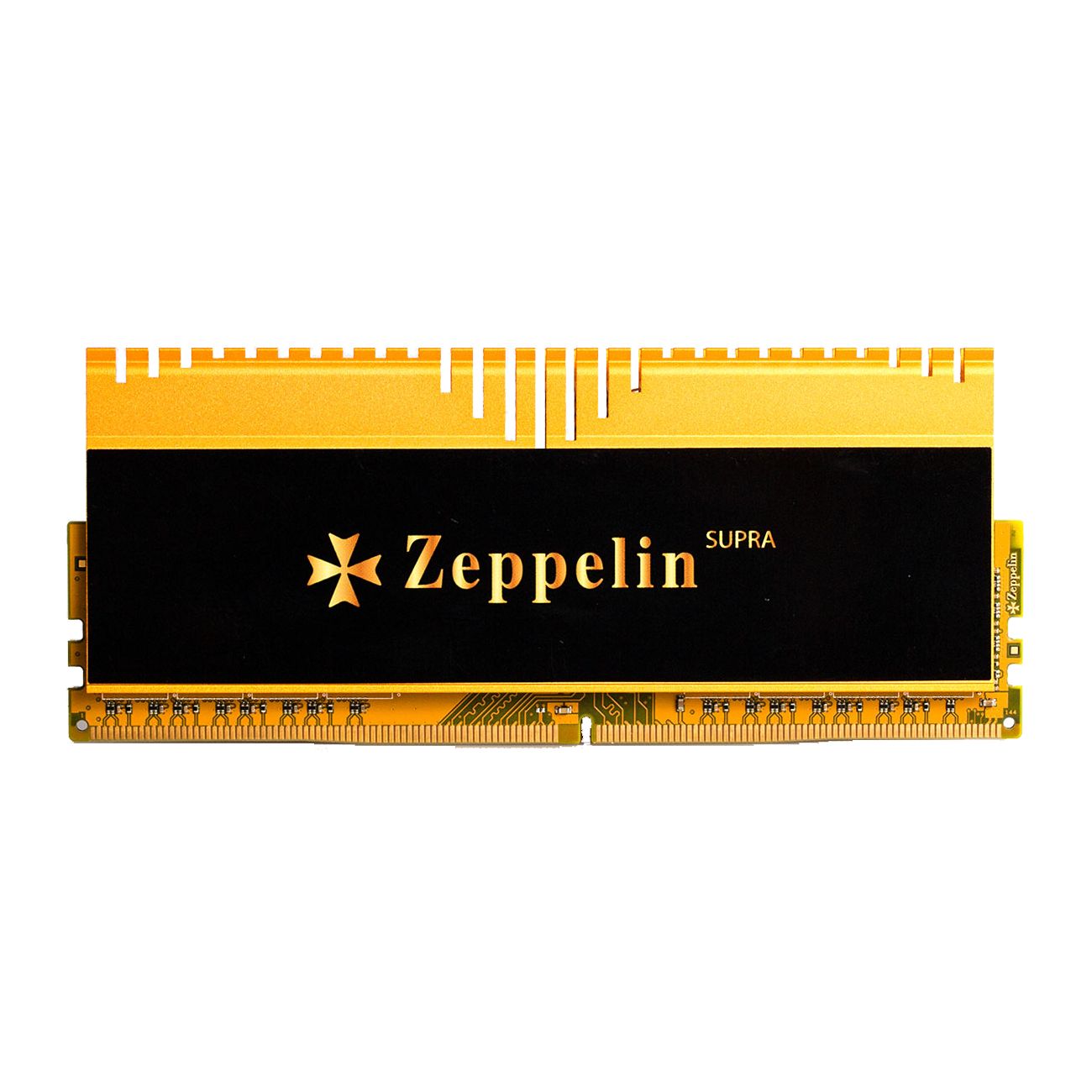 Memorie Zeppelin Supra Gamer 16 GB DDR4 2133 MHz CL15, Negru-galben