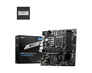 Placa de baza MSI PRO B760M-P, socket 1700, 4x DDR5 UDIMM, 4x SATA, 2x NVMe, 11x USB-A, 1x USB-C, mATX