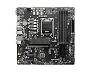 Placa de baza MSI PRO B760M-P, socket 1700, 4x DDR5 UDIMM, 4x SATA, 2x NVMe, 11x USB-A, 1x USB-C, mATX