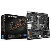 Placa de baza GIGABYTE B760M H DDR4, socket 1700, 2x DDR4 UDIMM, 4x SATA, 2x NVMe, 12x USB-A, mATX