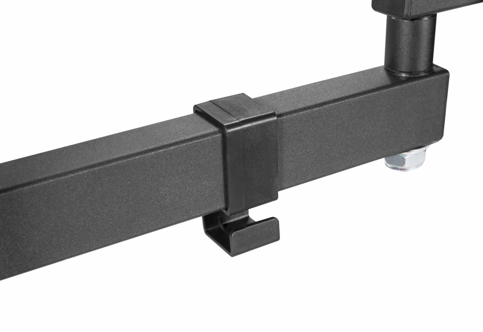 Suport de perete Akai cu inclinatie +3/-10°, diagonala display 23 -43 , VESA min. 100x100, VESA max. 200x200, suporta pana la 30kg, distanta fata de perete MAX 378mm, negru
