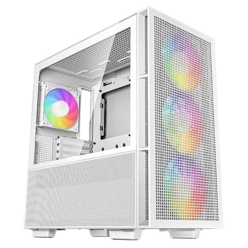 CARCASE DeepCool  CH560 WH  Middle Tower ATX, USB3.0xxxx2, Audioxxxx1, alb,  R-CH560-WHAPE4-G-1  (timbru verde 0.32 lei)