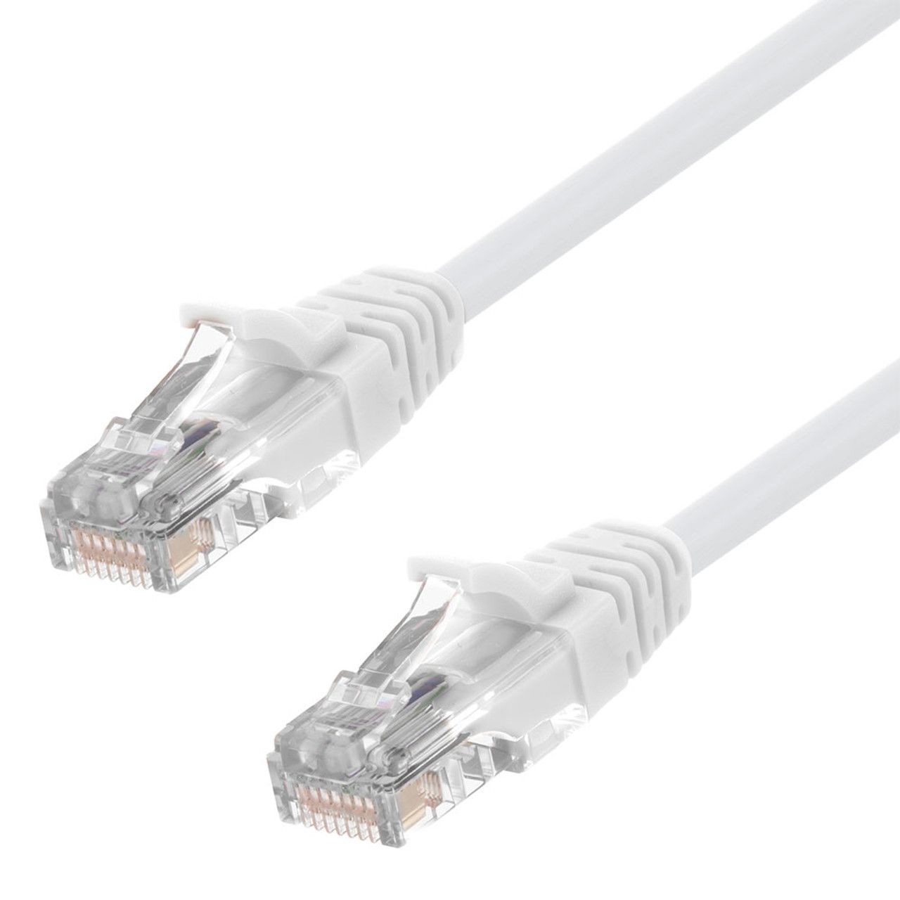Cablu retea Spacer  RJ45 Cat 5e, 50 cm, alb, AWG26