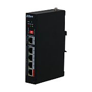 Switch Dahua 5 porturi 4x 10 / 100 Mbps, 1x 10/100/1000 Mbps