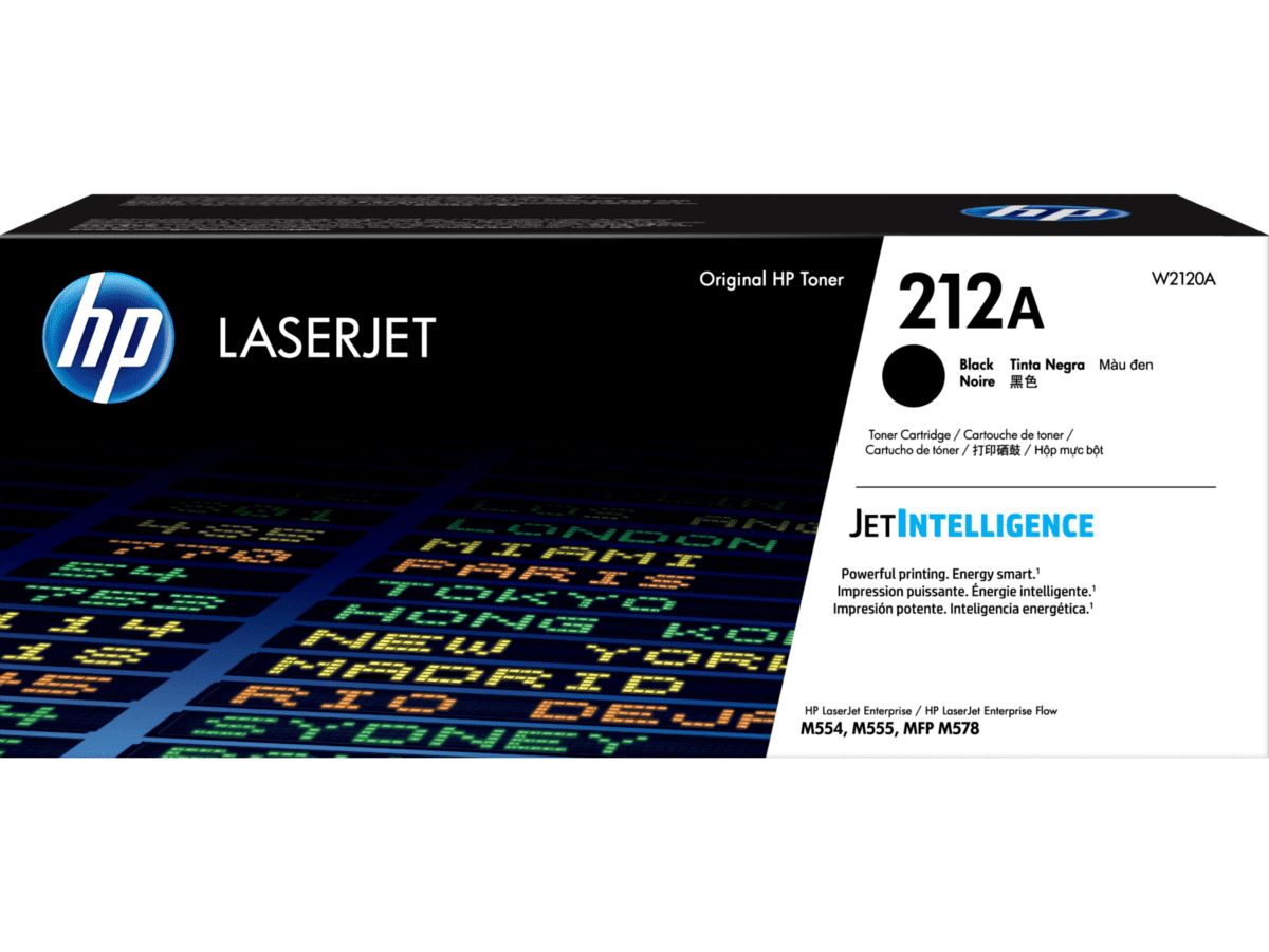 Cartus toner HP W2120A ,Negru ,5500 pagini ,Original (m554, m555, m578)