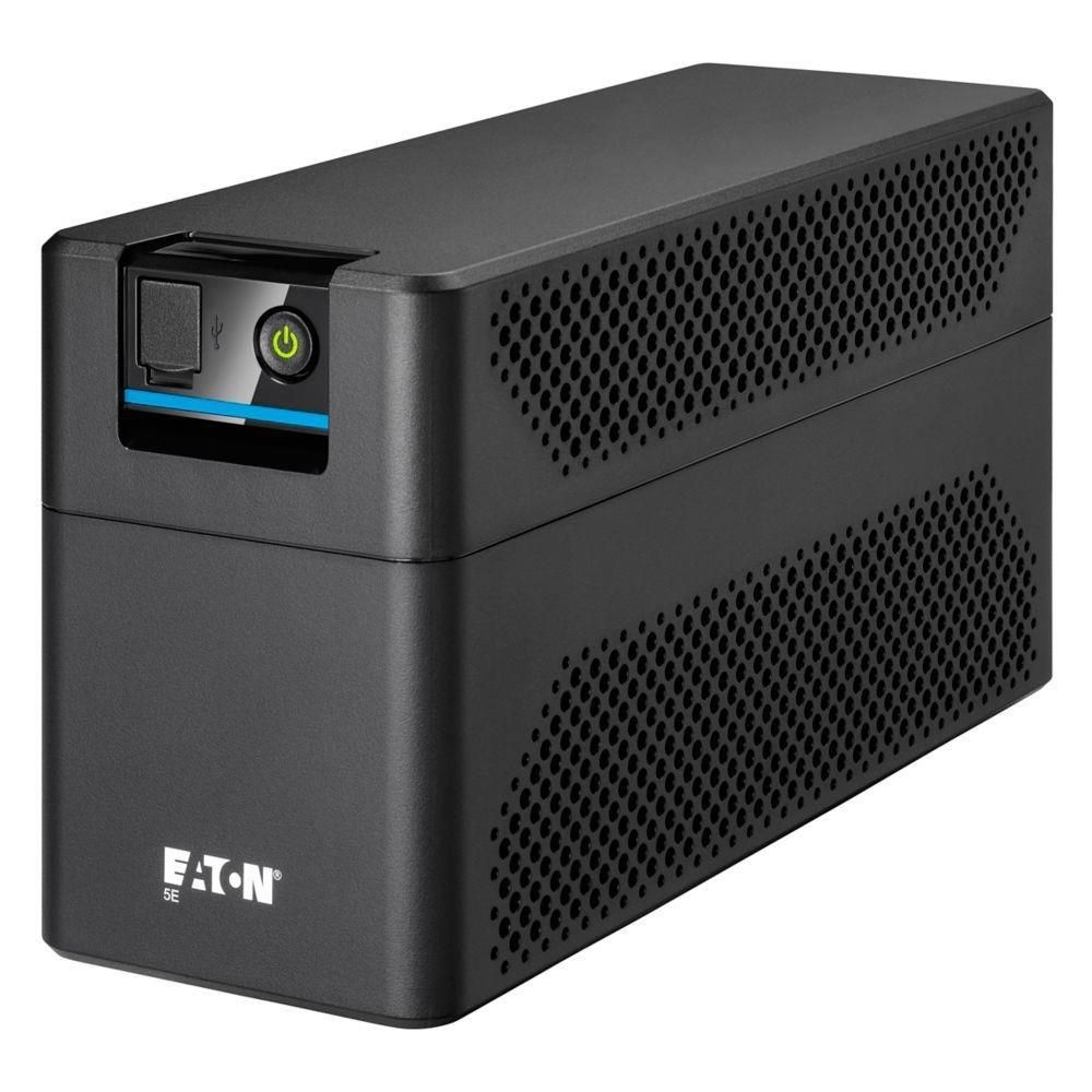 UPS Eaton 5E1600UD, 1600 VA, 900 W, line-interactive, 4x Schuko, 1x USB, LED, Tower, Negru