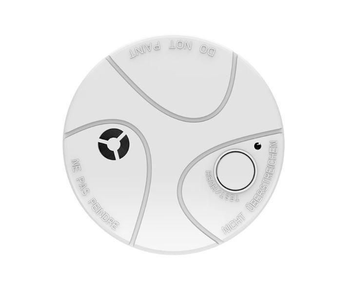 Ezviz Senzor de fum WI-FI Baterie: DC 3V Lithium Battery 2300 mAh Frecventa: 868 MHz Indicator: LED Sunet Alarma:≥ 85dB@3m 360° Omni- Directional Smoke Detection, Hush/Test Button,Works with EZVIZ Alarm Hubs, Dimensiuni: 102×36 mm