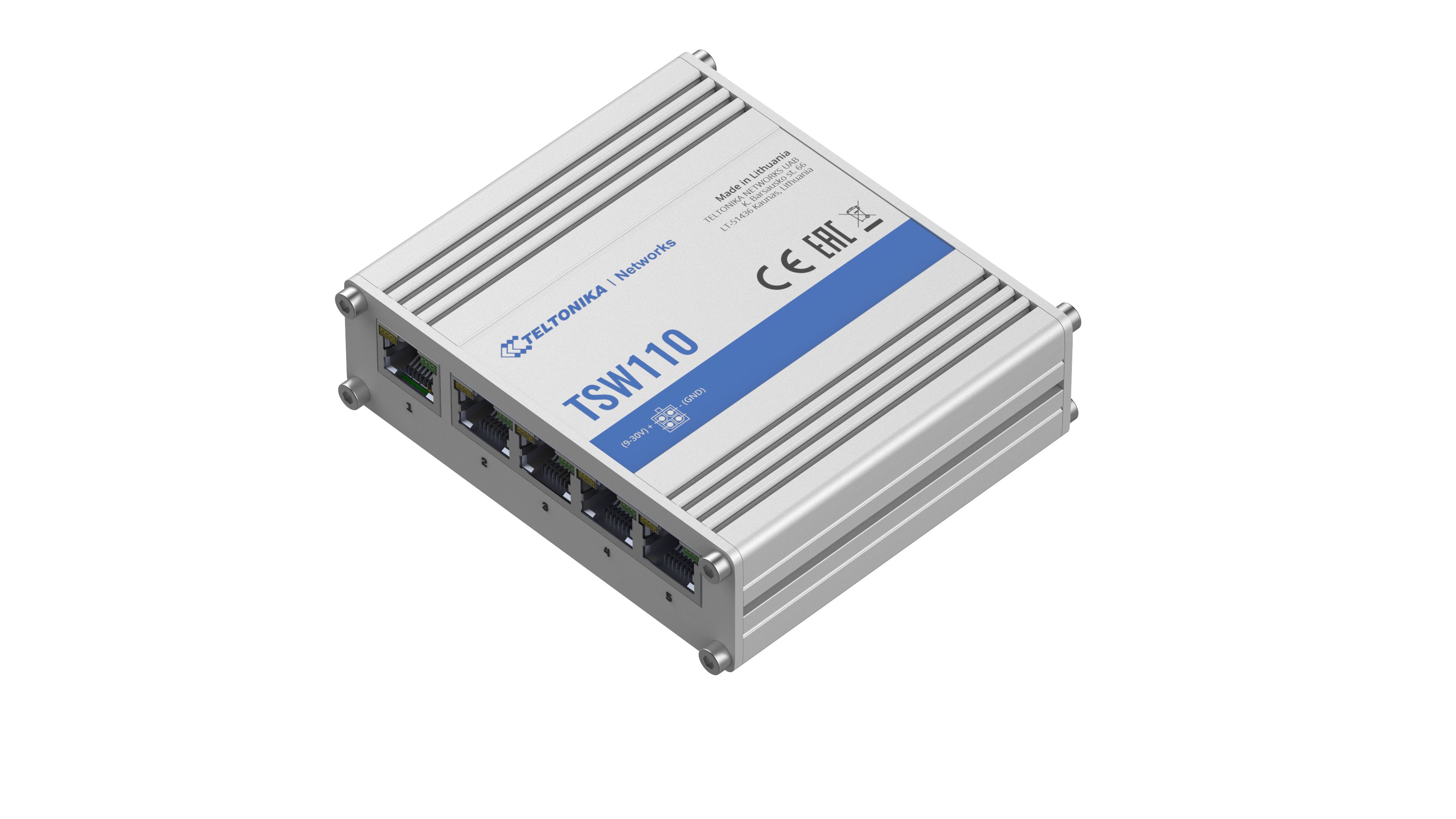 Switch Teletonika TSW110, 5 porturi 10/100/1000 Mbps