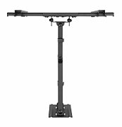Suport TV de perete Serioux TV61-443, compatibilitate  dimensiune ecran: 32 -70 , compatibilitate VESA: 200x100, 200x200, 300x200, 400x200, 300x300, 400x300, 400x400, greutate maximă suportata:  50kg, distanta fata de perete: 78~442mm, inclinare:  +3°~-15°, pivotare: +90°~-90°, nivel ecran: +3°~-3°