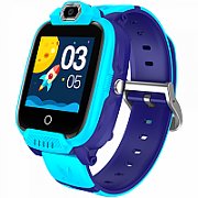 CANYON Jondy KW-44, Kids smartwatch, 1.44''IPS colorful screen 240*240,  ASR3603S, Nano SIM card, 192+128MB, GSM(B3/B8), LTE(B1.2.3.5.7.8.20) 700mAh battery, built in TF card: 512MB, GPS,compatibility with iOS and android, host: 53.3*43.5*16mm strap: 230*20mm, 48g, Blue
