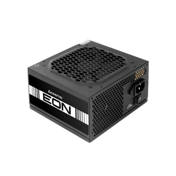 SURSA CHIEFTEC,  EON series  , 600W, fan 12mm, certificare 80 Plus, MB 20+4 pin x 1, CPU 4+4 pin x 2, PCI-E 6+2 pin x 2, SATA x 4, MOLEX 4-pin x 2,  ZPU-600S  (timbru verde 2lei)