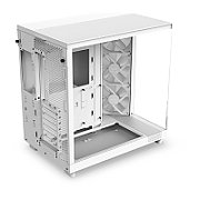 H6 Flow RGB, Compact Dual-chamber, MiddleTower, Alb