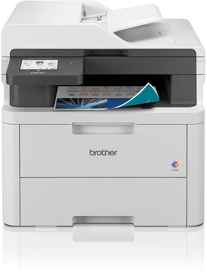 Imprimanta multifunctionala laser color Brother DCP-L3560CDW, A4, duplex, ADF, USB 2.0, Wi-Fi, 18 ppm