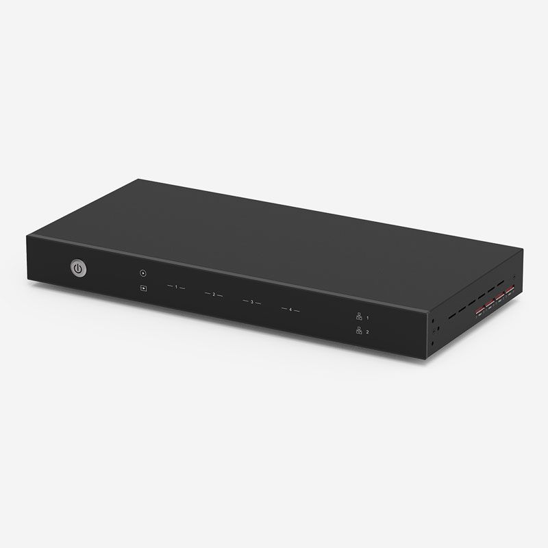 Resigilat Streamer audio cu amplificare 4 zone Rakoit HA400, 4x100W, LAN /Wi-Fi /BT, Multiroom, Airplay 2
