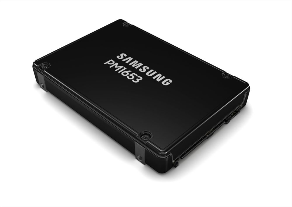 SSD server Samsung PM1653 1.92 TB, 2.5 inch, SAS 24G, V-NAND TLC, 1.0 DWPD