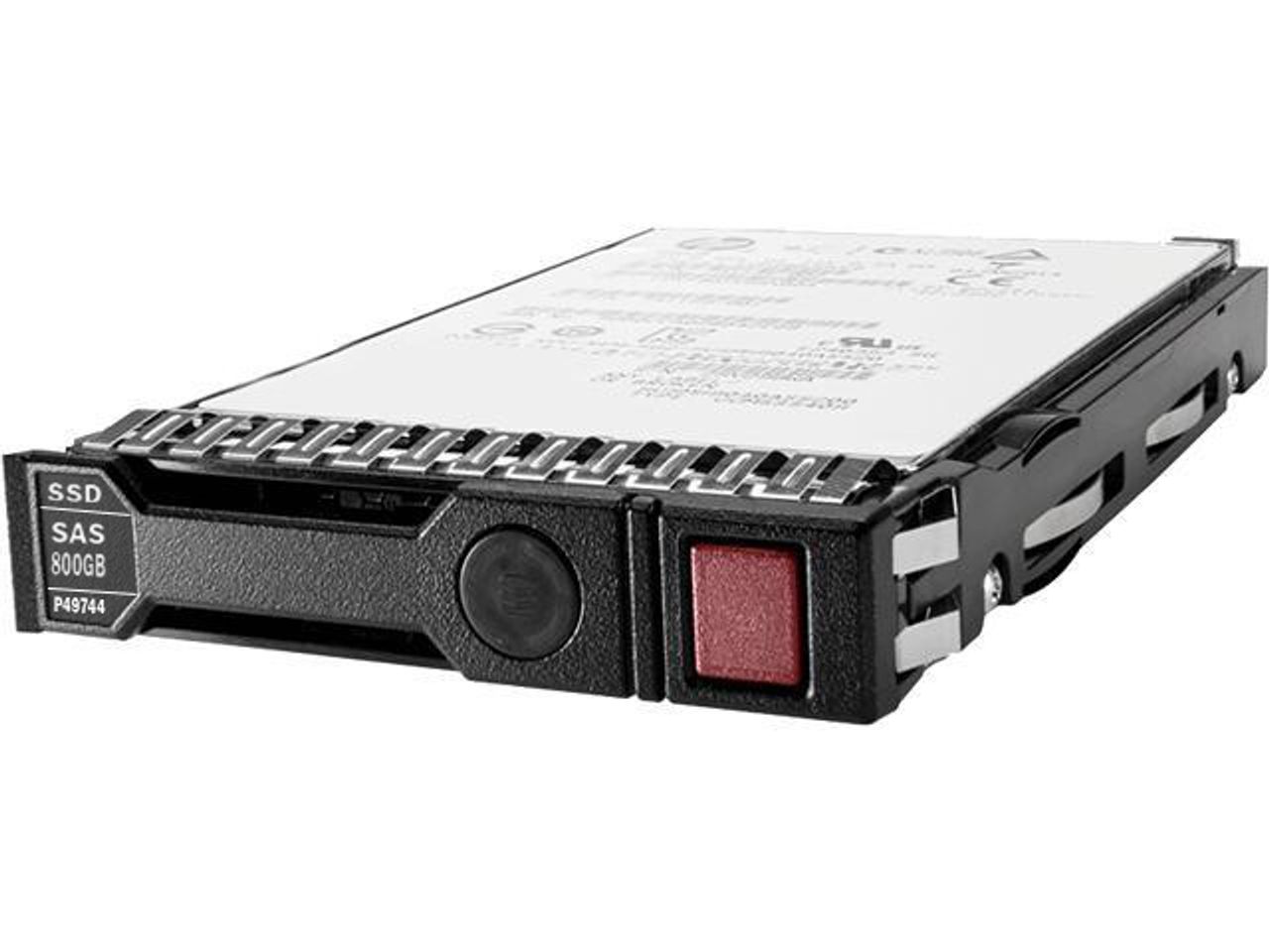 SSD server HPE Mixed Use 800 GB, 2.5 inch, SAS 12G, caddy HPE SFF Smart Carrier