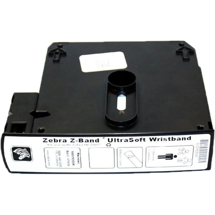 Zebra Z-BAND ULTRASOFT 25X279MM 175 BANDS/CARTR - BOX OF 6