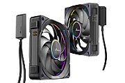 Ventilator Seasonic MAGFLOW-1 ARGB ,120 x 120 x 26 mm ,600 - 2000 rpm ,Negru ,ARGB