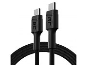 Green Cell KABGC30 cabluri USB 1,2 m USB 2.0 USB C Negru