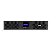 UPS Eaton 9E3000IR, 3000 VA, 2700 W, cu management, on-line double-conversion, 6x C13, 1x C19, 1x USB, 12V 9Ah Sealed Lead-acid, LCD, Rack 2U, Negru