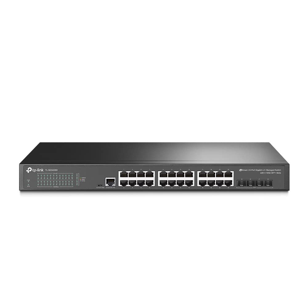 Switch TP-Link SG3428X, 24 porturi 10 / 100 / 1000 MBs