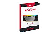 Memorie Kingston FURY Renegade 16 GB DDR4 3600 MHz CL16, XMP 2.0, Negru-argintiu, RGB