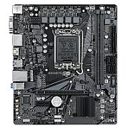 Placa de baza GIGABYTE H610M S2H V3 DDR4, socket 1700, 2x DDR4 UDIMM, 4x SATA, 1x NVMe, 12x USB-A, mATX