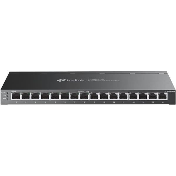 Switch TP-Link SG2016P, 16 porturi 10 / 100 / 1000 MBs