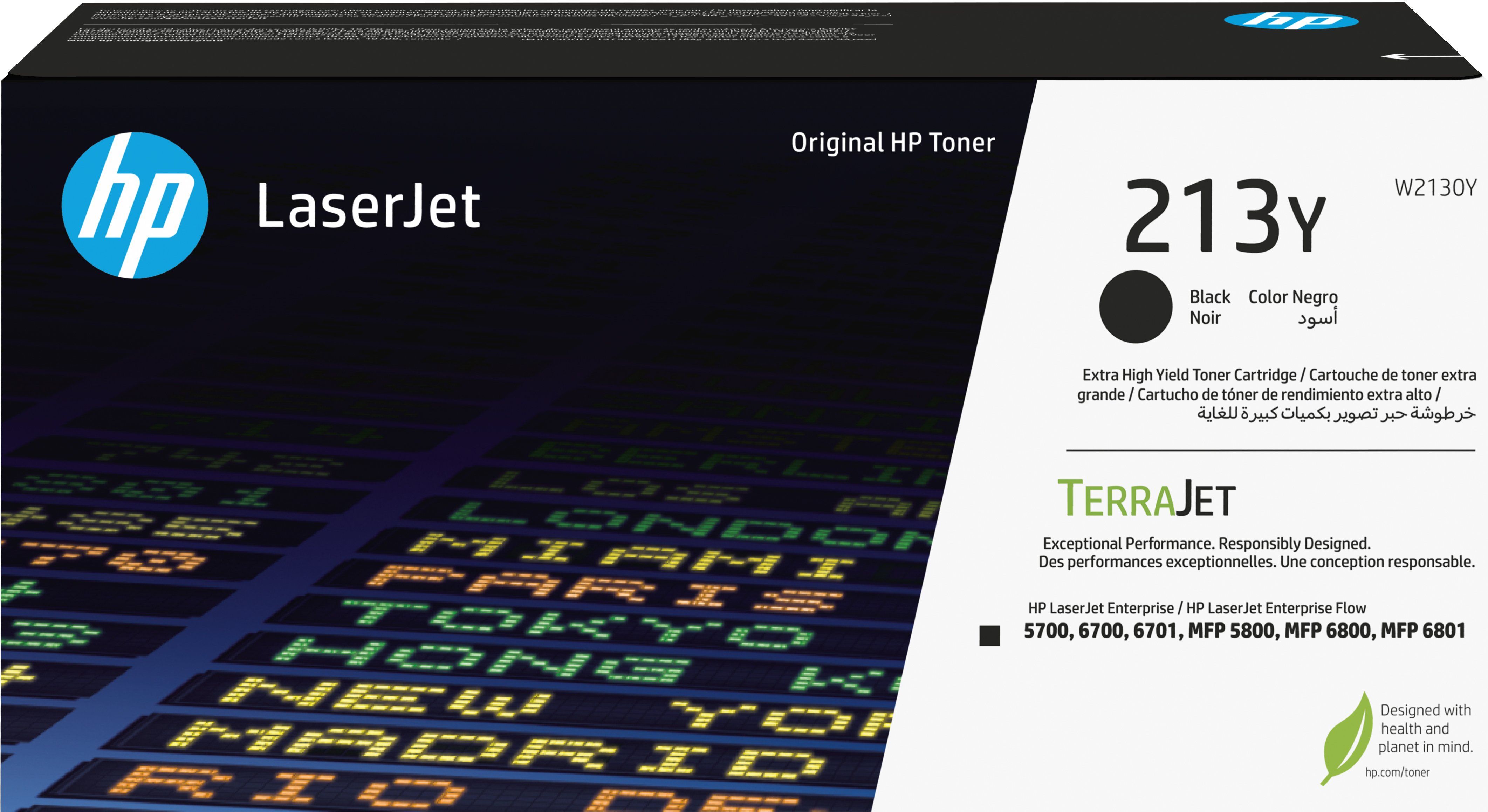 Cartus toner HP W2130Y ,Negru ,18000 pagini ,Original (213y)