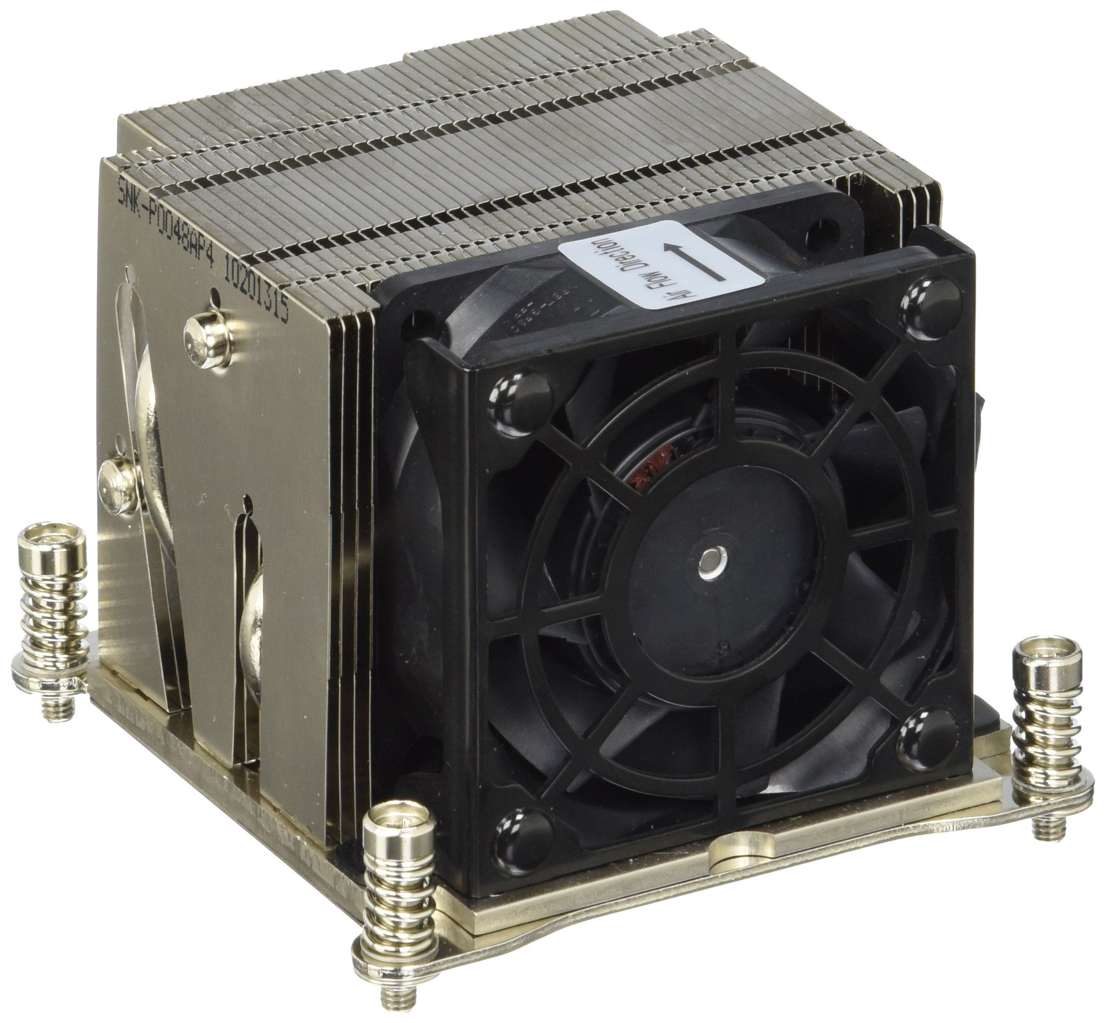 Supermicro CPU Heat Sink Procesor Ventilator 8 cm Gri