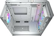 COUGAR | Duoface Pro RGB White | PC Case | Mid Tower / TG & Airflow Front Panel / 4 x ARGB Fans / TG Left Panel