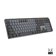 Logitech Master Series MX Mechanical - Keyboard -  - Bluetooth LE - QWERTY - Intl USA - : Clicky - graphite