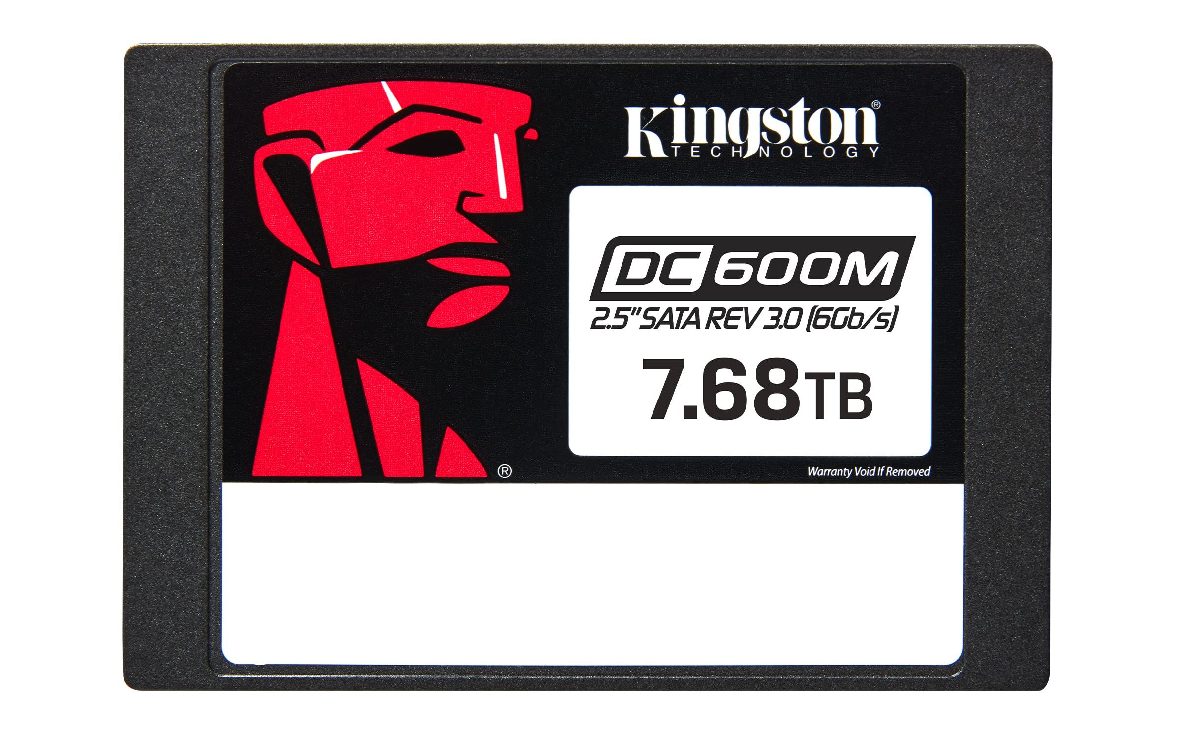 SSD server Kingston DC600M 7.68 TB, 2.5 inch, SATA 6G, 3D TLC, 1.0 DWPD