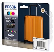 Cartus cerneala Epson C13T05H64010 ,Black/tri-color ,1100 pagini ,Original (405XL CMYK)