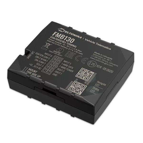 Teltonika FMB130 dispozitiv urmărire GPS Mașină 0,128 Giga Bites Negru
