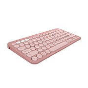 LOGITECH Pebble Keys 2 K380s - TONAL ROSE - (US) INTL - BT - N/A - INTNL-973 - UNIVERSAL