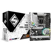 Placa de baza ASRock B650 Steel Legend WiFi, socket AM5, 4x DDR5 UDIMM, 2 + 2x SATA, 3x NVMe, 17x USB-A, 2x USB-C, ATX