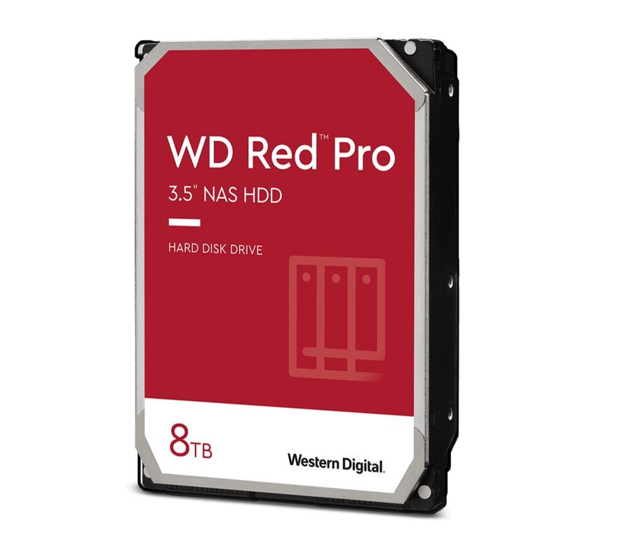 Hard disk NAS Western Digital Red Pro 8 TB 3.5 inch SATA 3 7200 RPM 256 MB
